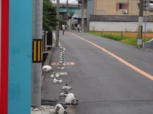 秋祭りの準備