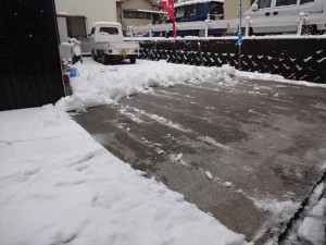 除雪作業