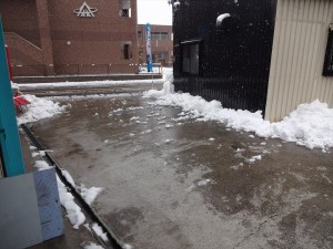 除雪作業完了