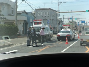 事故なう