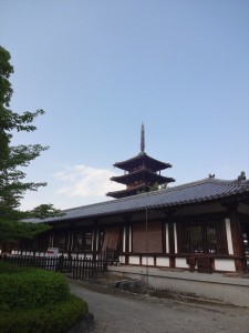 法隆寺　五重塔