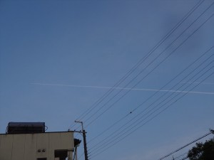 2機のジェット機