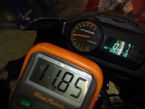 充電能力確認：6,000rpm