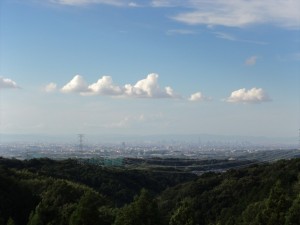 サイクルスポーツセンターからの眺め