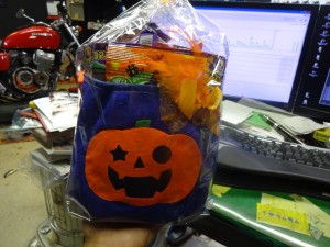 ハロウィーンのプレゼント