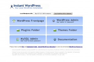 instant wordpress