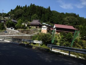 野迫川村の集落