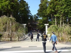 金剛峯寺に到着