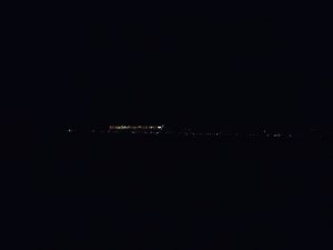 淡路島側の夜景