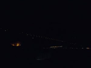 明石海峡大橋とジャンボトらやんと淡路島