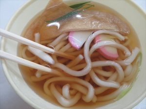 薄味のうどん